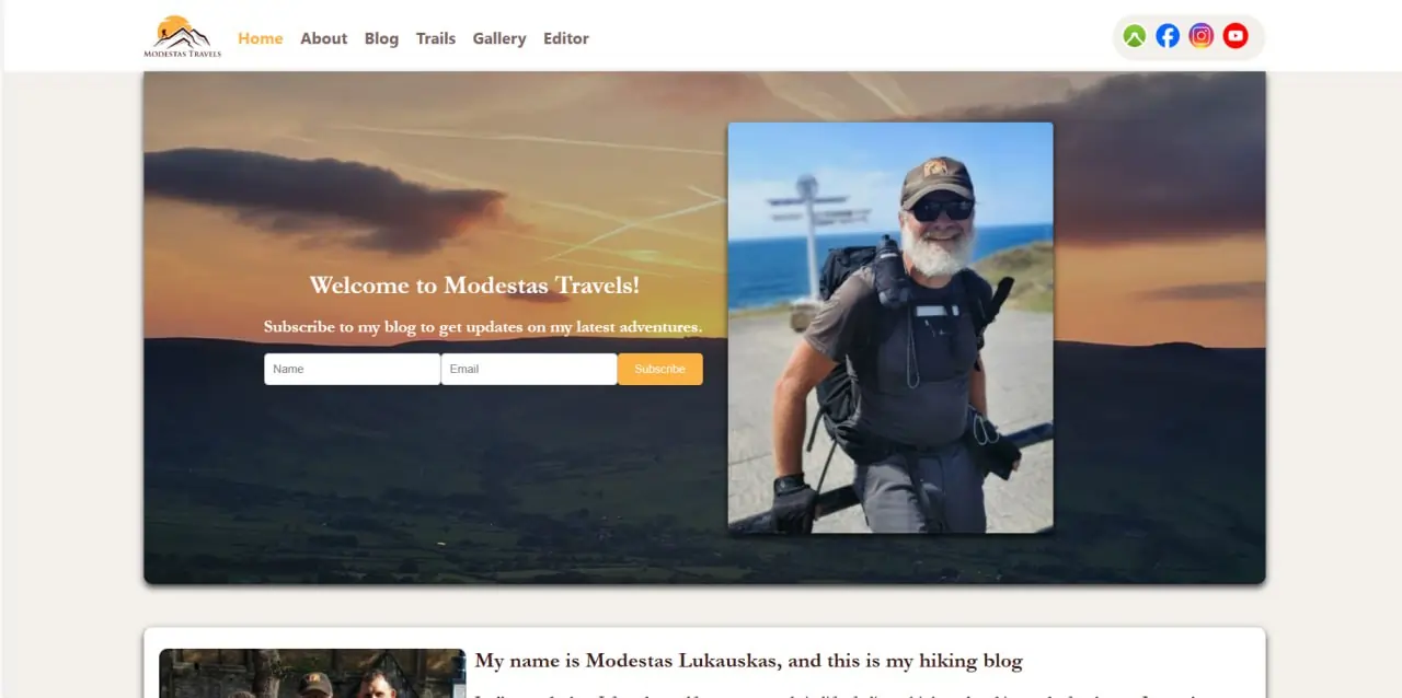Modestas Travels | Hiking Blog